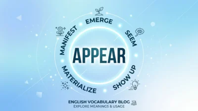 Appear Synonyms