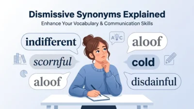 Dismissive Synonyms