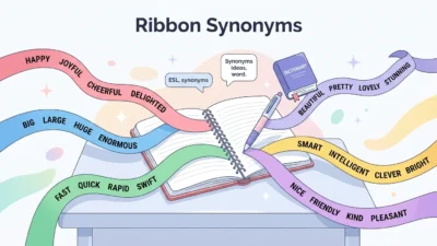 Ribbon Synonyms