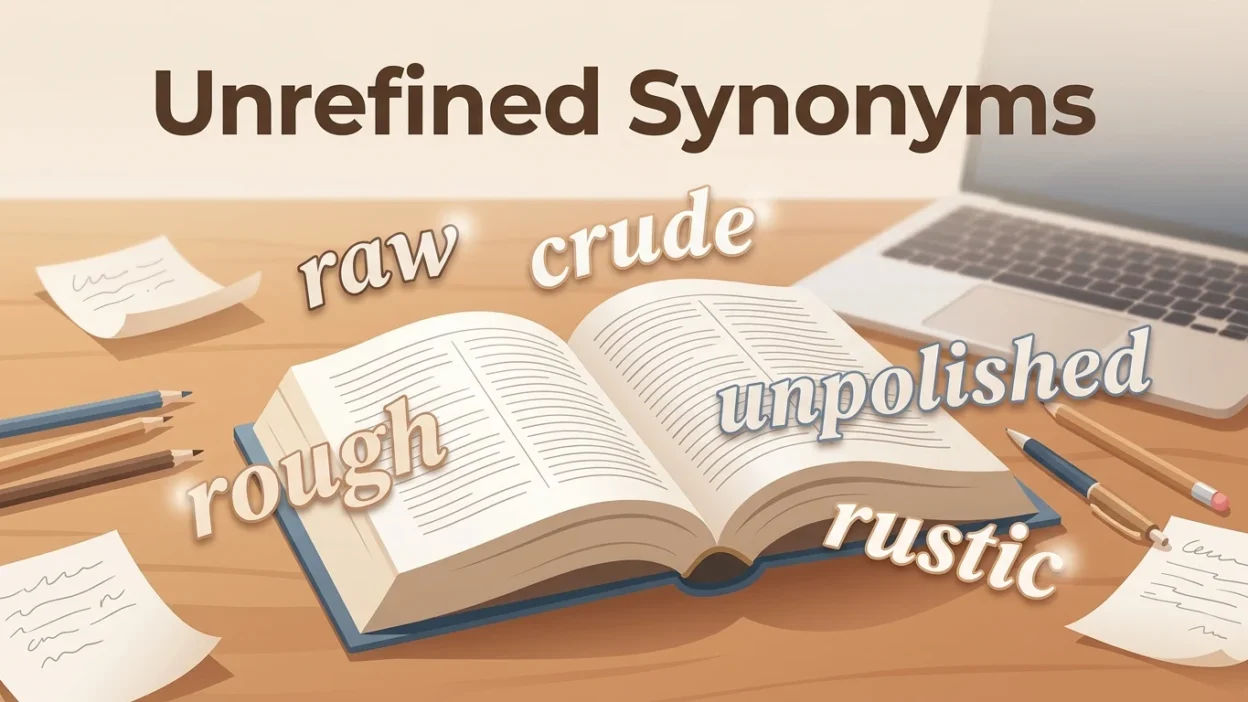 Unrefined Synonyms