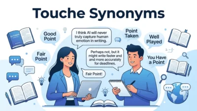 Touche Synonyms